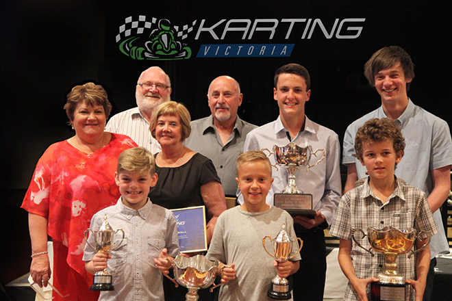 2016 Karting Victoria Presentation Night Karters of the year and Golden  Power Series Trophies - Karting Victoria